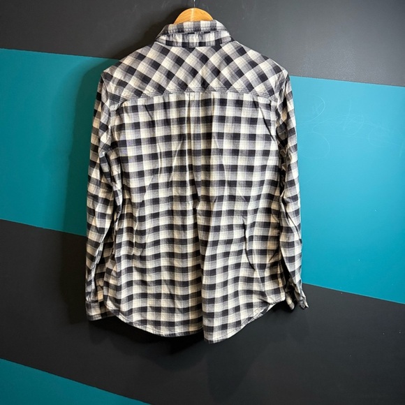 Carhartt Black and White Casual Button Down Cotton Shirt - Picture 5 of 10